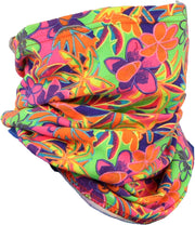 Tropical Flower Neck Gaiter