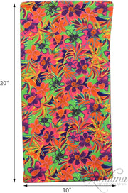 Tropical Flower Neck Gaiter