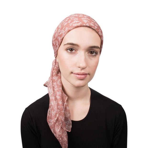 Headscarf with Small Flowers