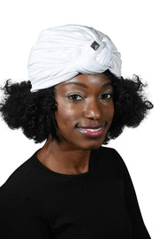 Knot Turban with Silver Stud