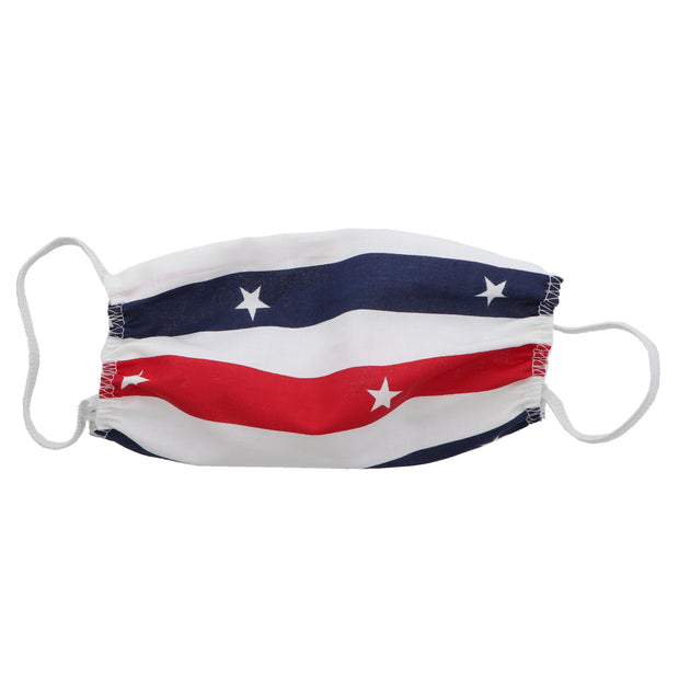 Stars and Stripes 2-Ply Cotton Washable Face Mask