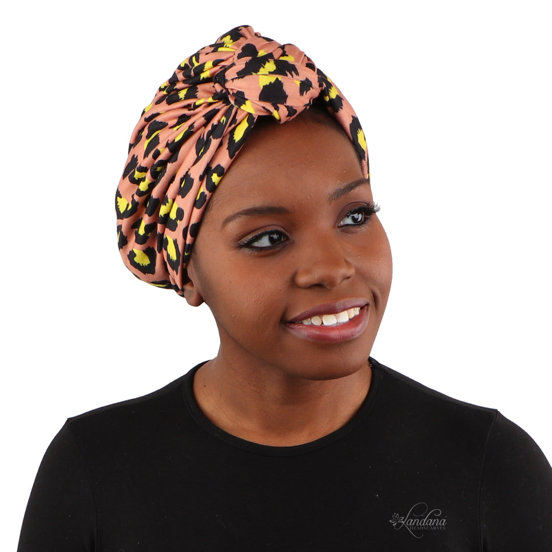 Leopard-Printed-Turban-Model-