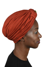 Turban with Gold Stud