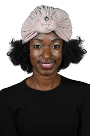 Knot Turban with Silver Stud