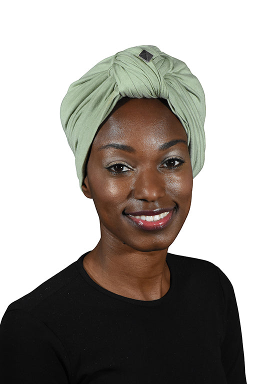 Knot Turban with Silver Stud