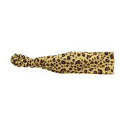 Gold Leopard Spotted Headwrap